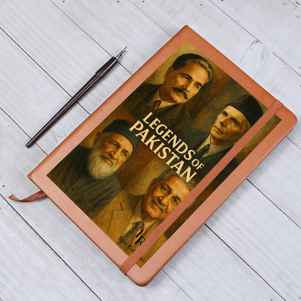Legends of Pakistan Graphic Journal by Iqra Rabbani