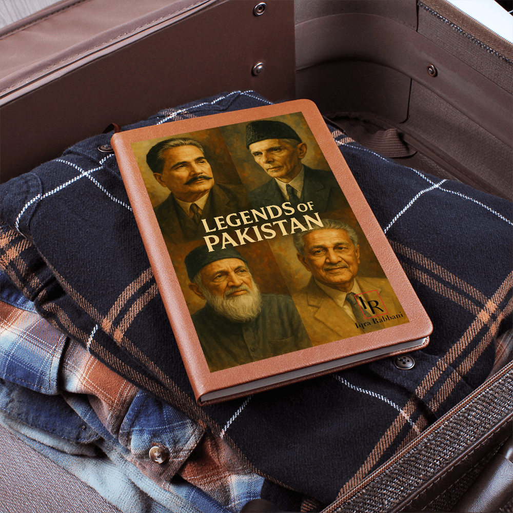 Legends of Pakistan Graphic Journal by Iqra Rabbani