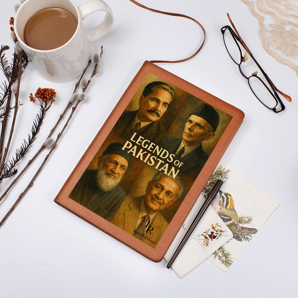 Legends of Pakistan Graphic Journal by Iqra Rabbani