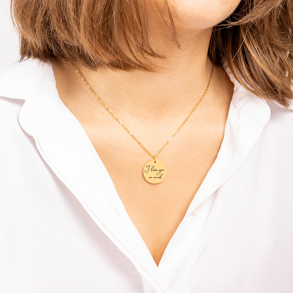 Handwritten Message Necklace