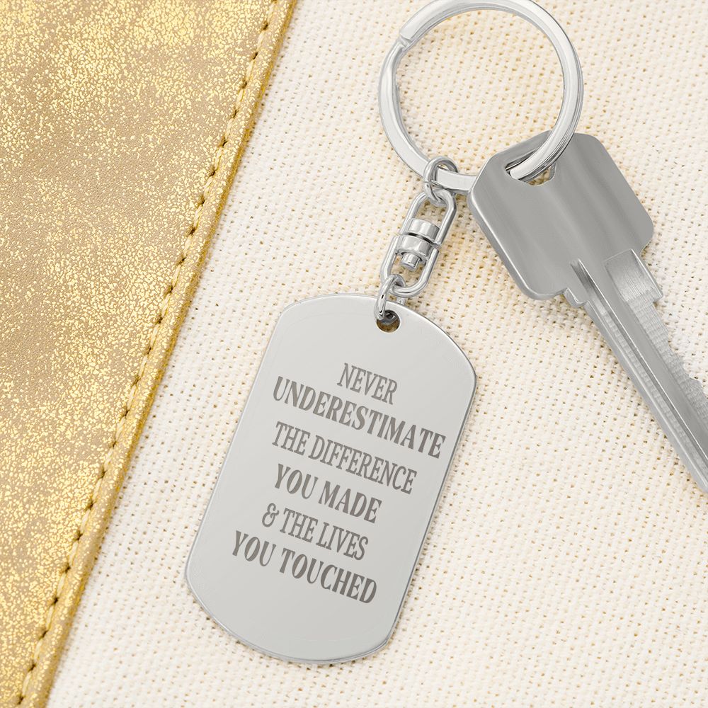 Essential Workers Keychain Gift for Teachers, Nurses, Mentors, Social Workers and  Other Community Service Workers