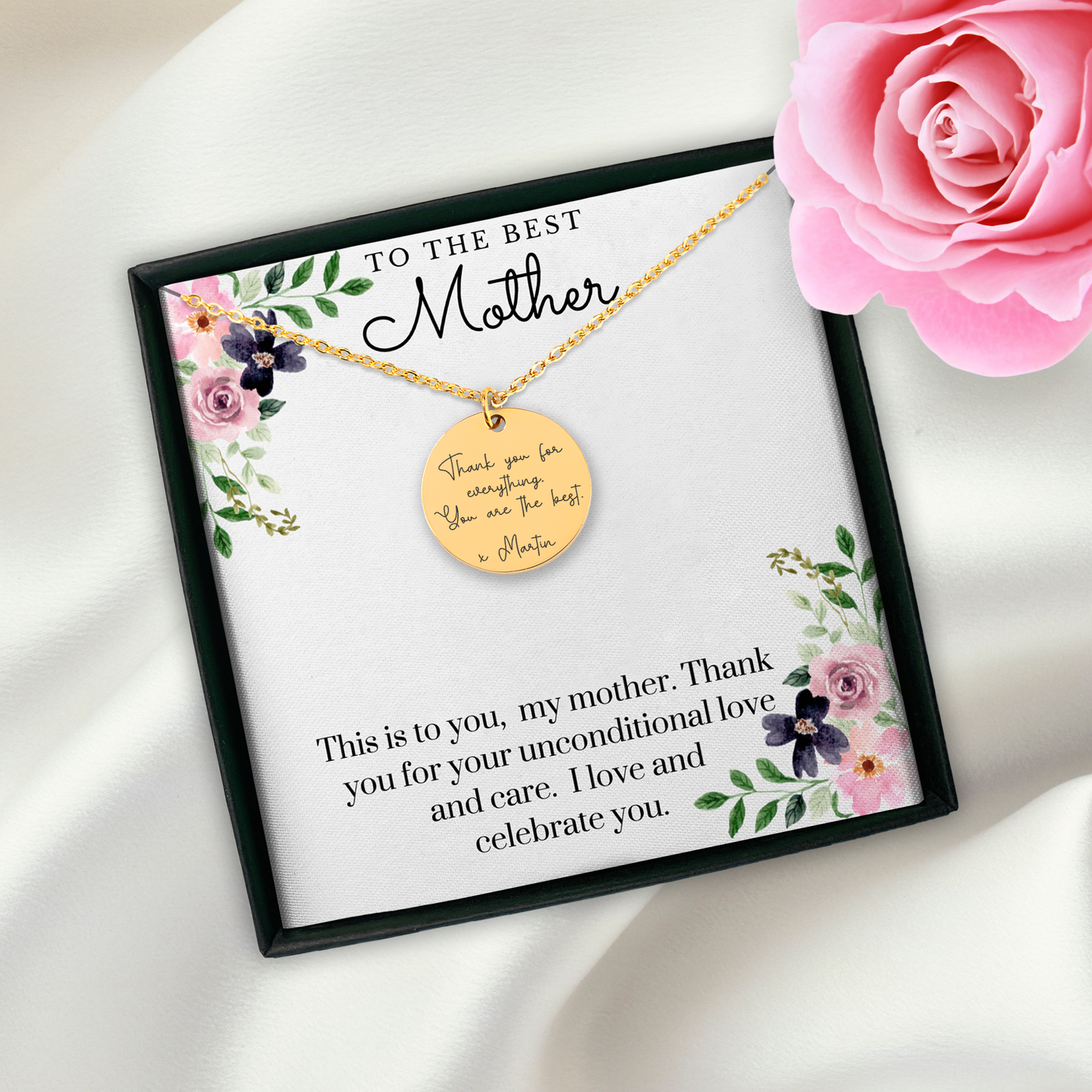 Custom Message Necklace