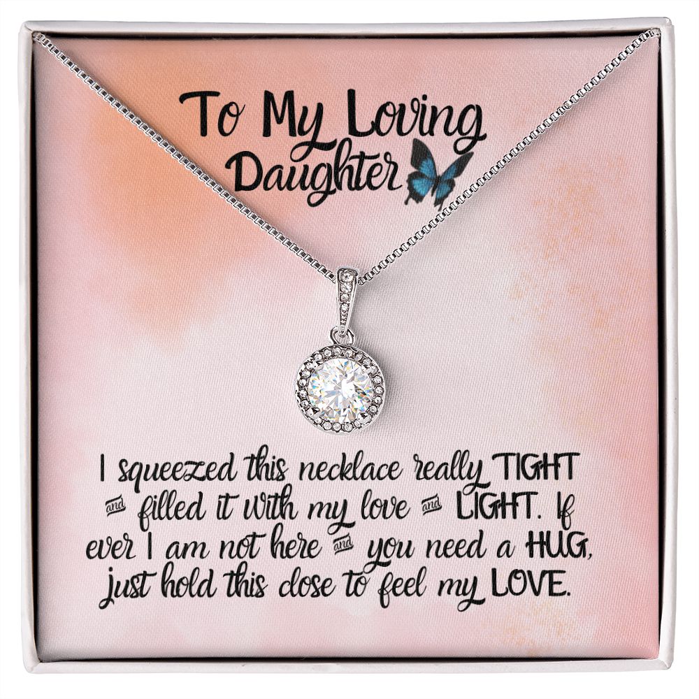 To My Loving Daughter Eternal Hope Necklace Gift For Her