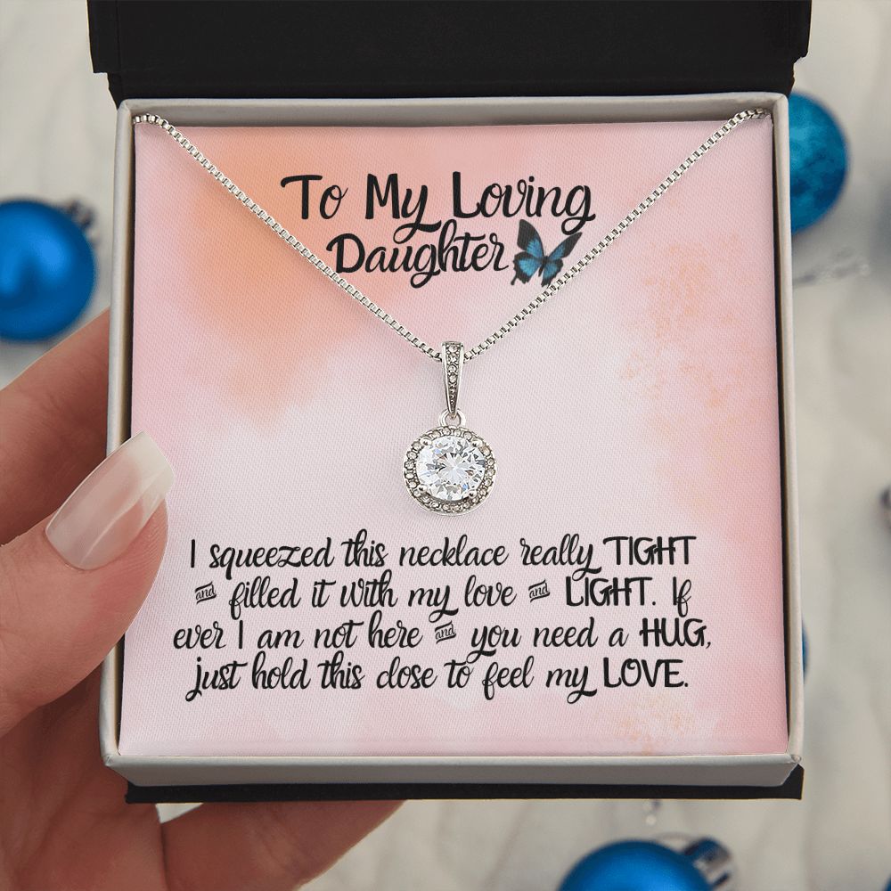 To My Loving Daughter Eternal Hope Necklace Gift For Her