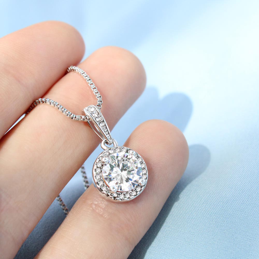 To My Loving Daughter Eternal Hope Necklace Gift For Her