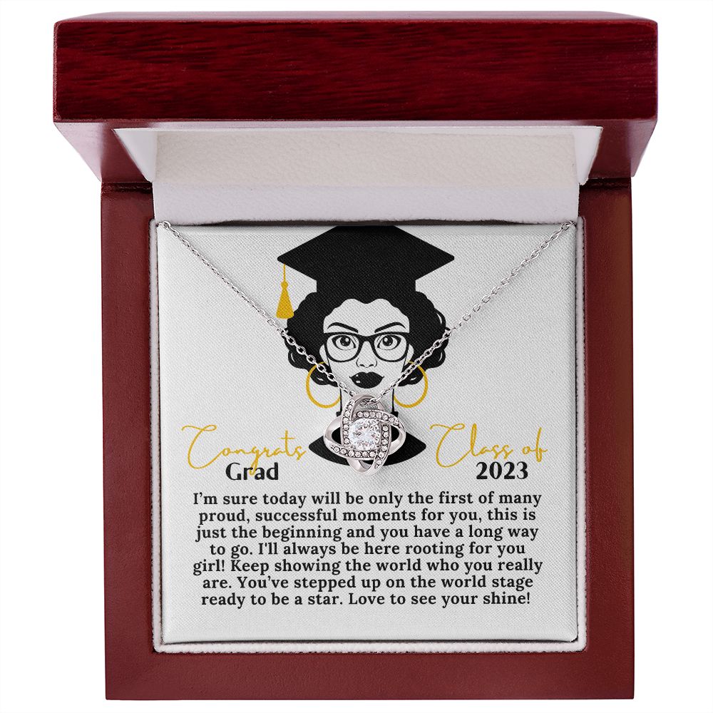 Graduation 2023 Gift for Her 14k White Gold 18k Yellow Gold Necklace