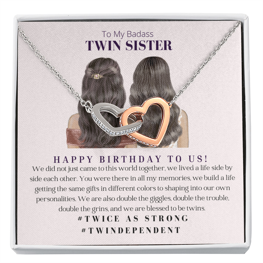 Buy Twin Gift for Girl Twin Sister Birthday Gift Twin Birthday Gift for Twin  Sister Gift From Sister Twin Gift Custom Twin Sister Gift Twin Girl Online  in India - Etsy