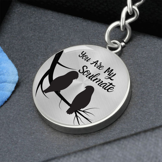 You Are My Soulmate Circle Keychain Gift For Him/Her