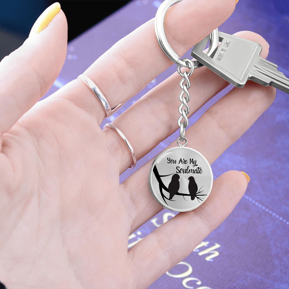 You Are My Soulmate Circle Keychain Gift For Him/Her