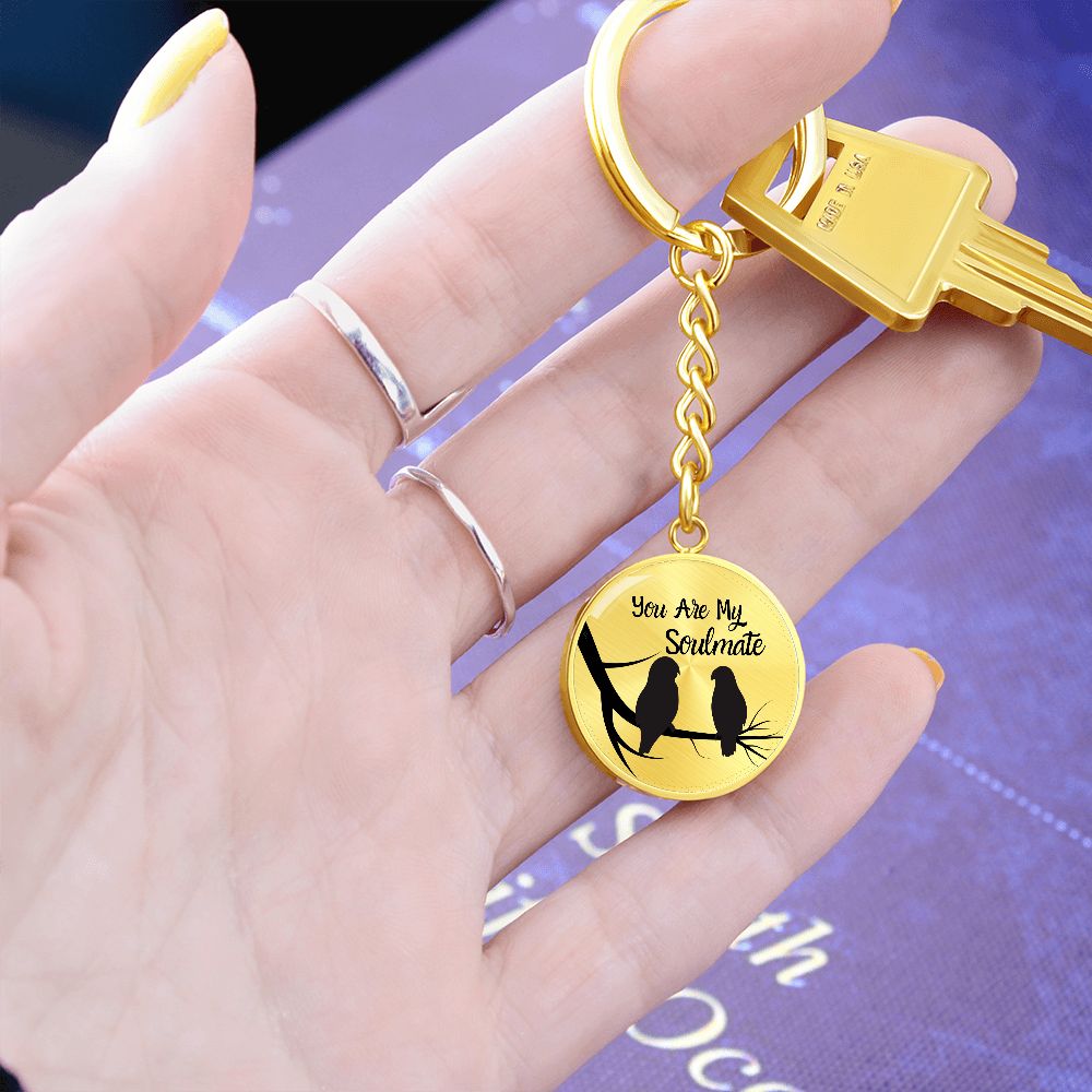 You Are My Soulmate Circle Keychain Gift For Him/Her